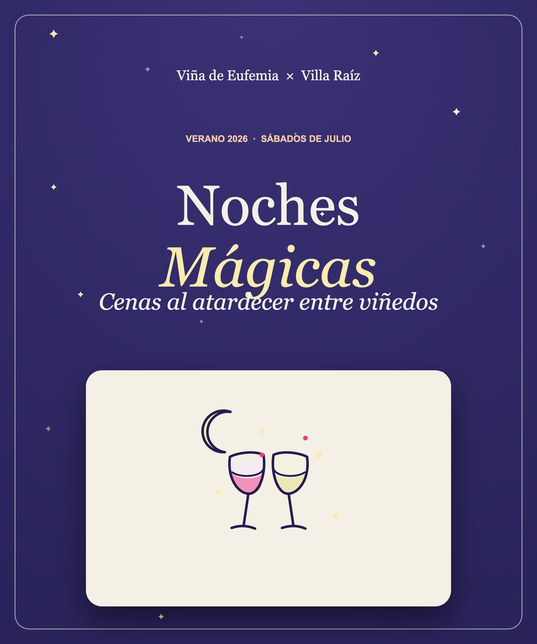 💫 ✨ Noches Magicas Verano 2026