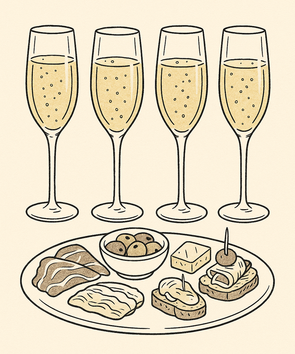 Cavas de Eufemia and tour - tasting with four glasses of Cava